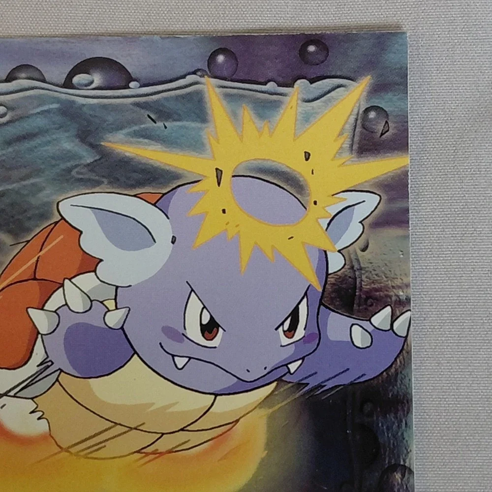 1999 Topps Pokémon Wartortle #08 E8 of 12 Stage 2 Holographic Holo Foil Card